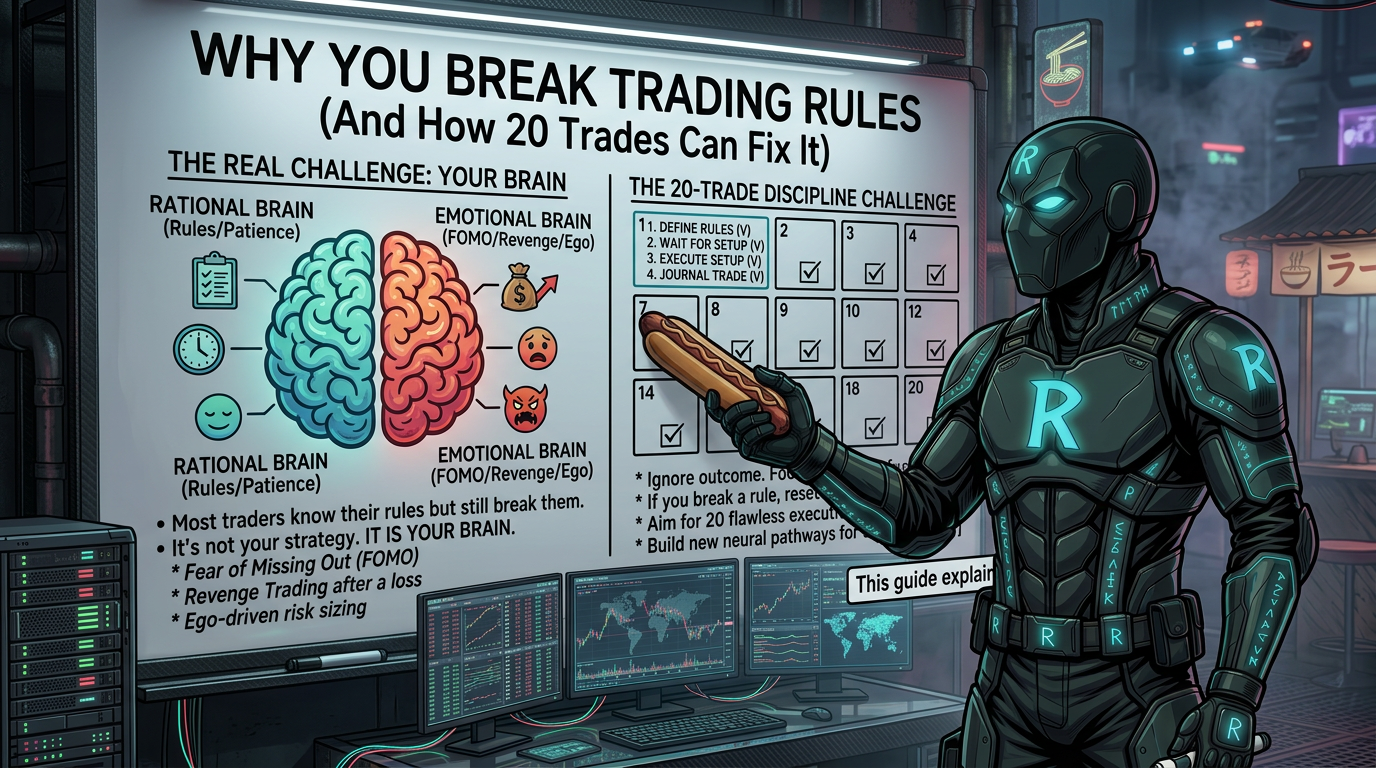 Why You Break Your Trading Rules (And How 20 Trades Can Fix It) featured image