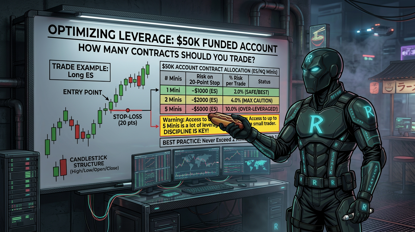 How Many Contracts Should You Trade on a 50K Funded Account? featured image