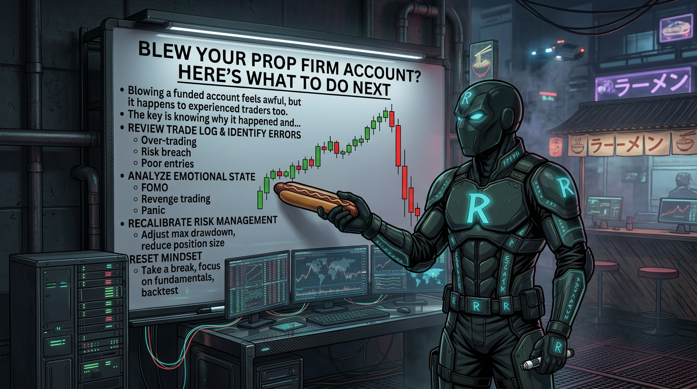 Blew Your Prop Firm Account? Here's What to Do Next featured image