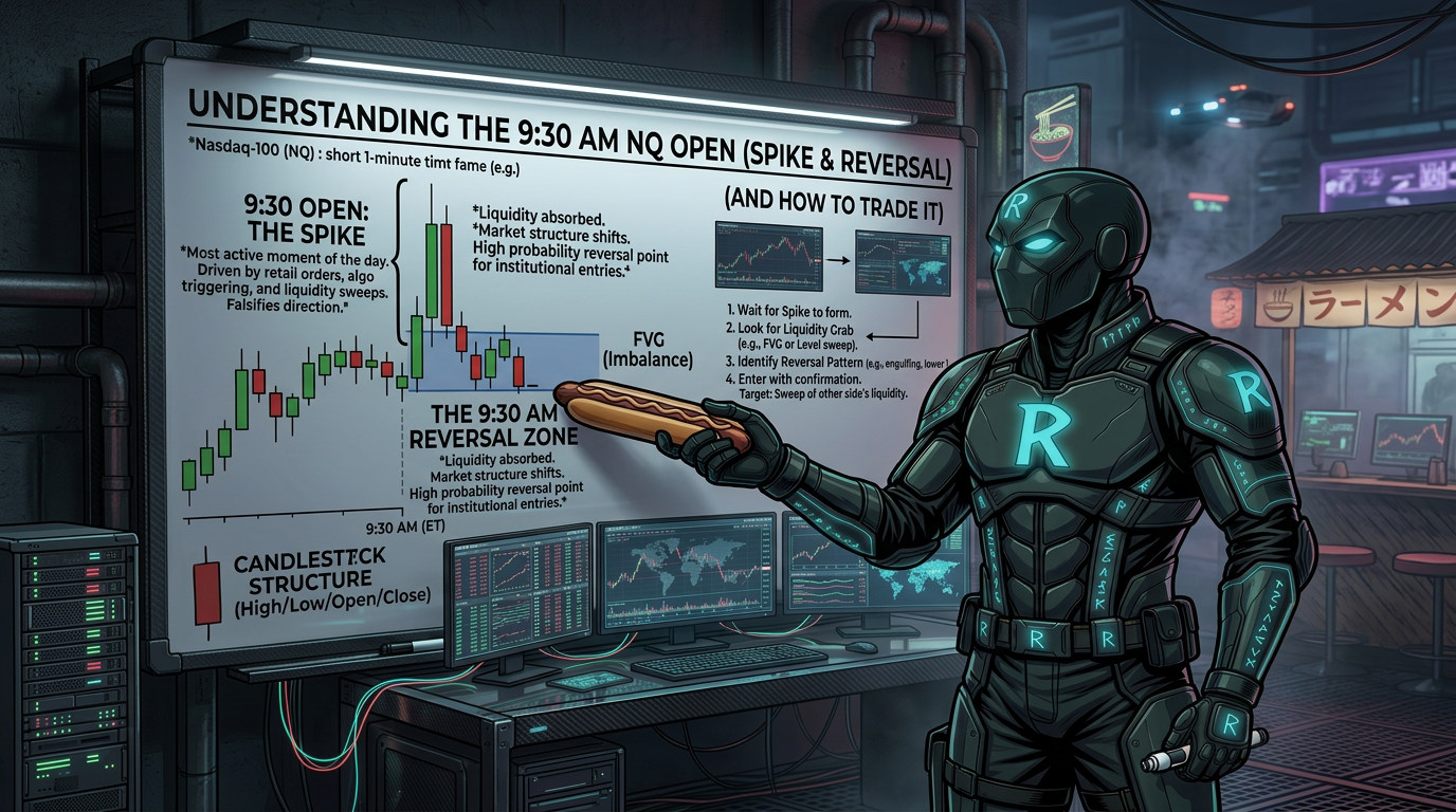 Why NQ Spikes at 9:30 Then Reverses (And How to Trade It) featured image