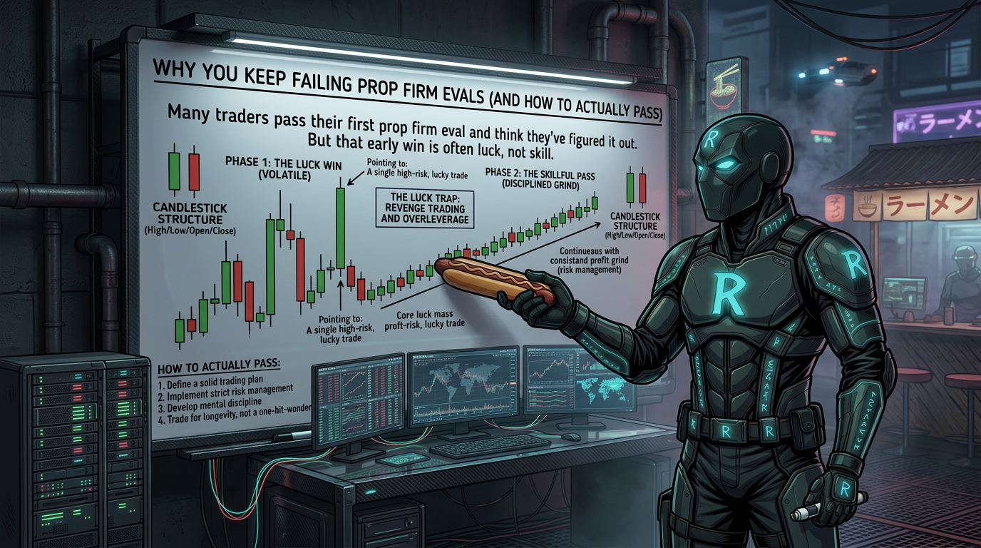 Why You Keep Failing Prop Firm Evals (And How to Actually Pass) featured image